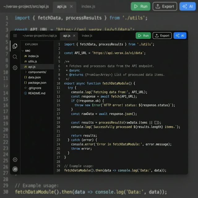 Global Notes Workspace - Integrated Code Editor and Documentation View
